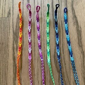 Embroidery Thread Bracelets
